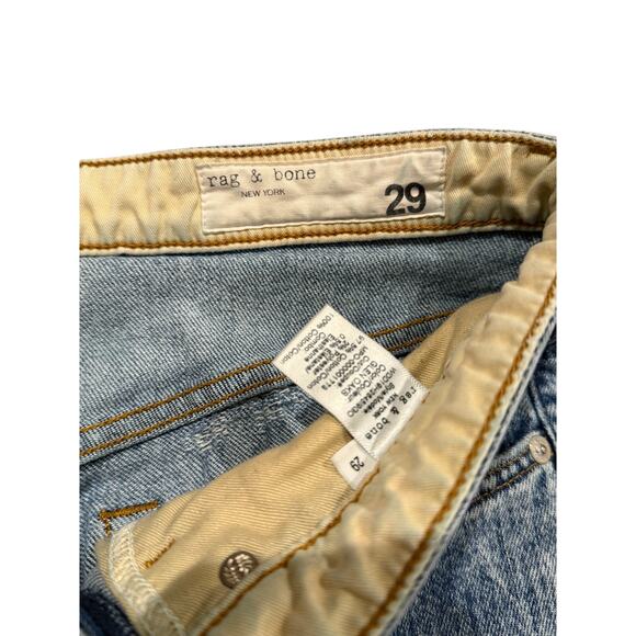(29) $295 Rag & Bone Maya High Rise Ankle Straight Leg Jeans - Picture 8 of 11